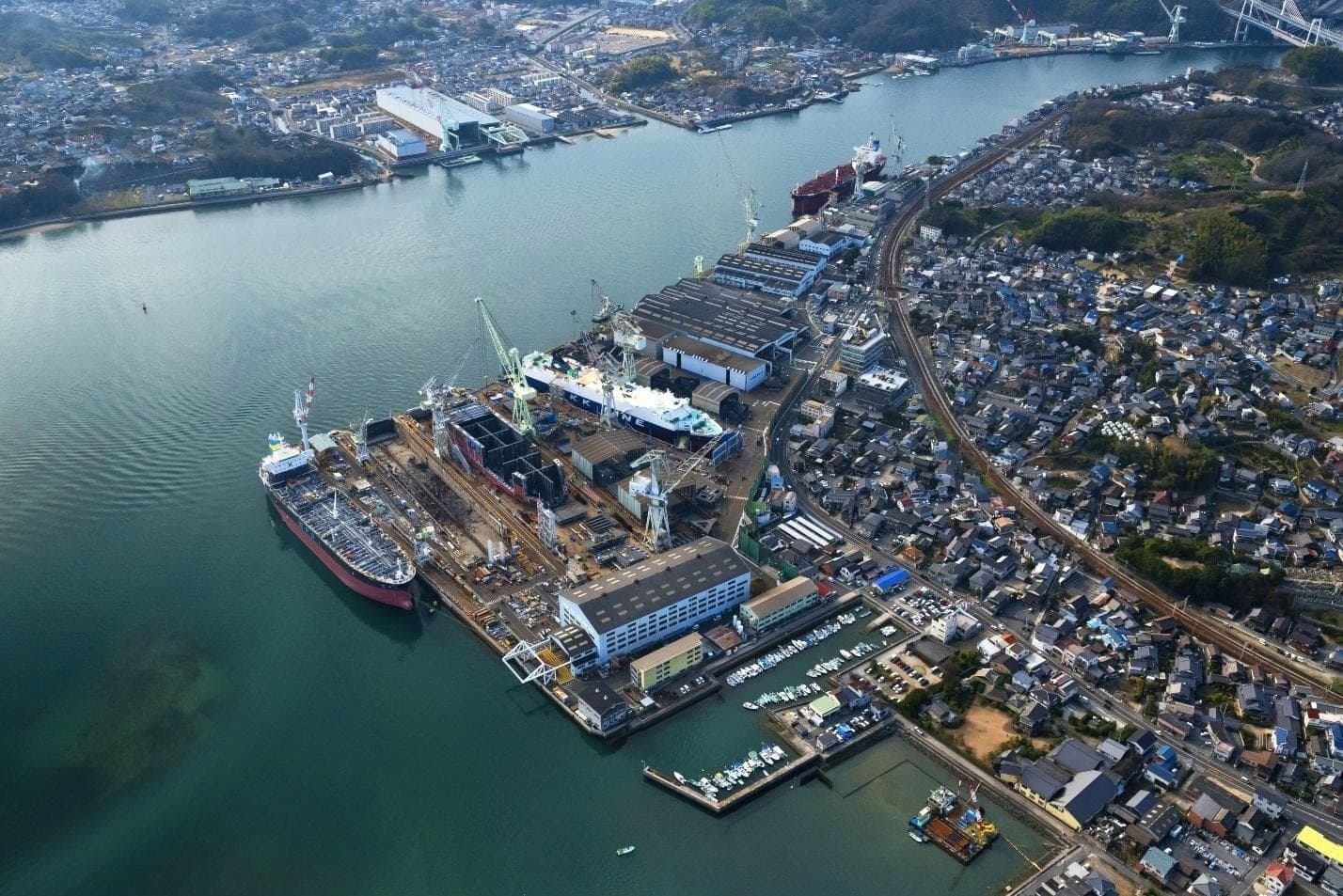 Onomichi Dockyard, Kobe, Japan.